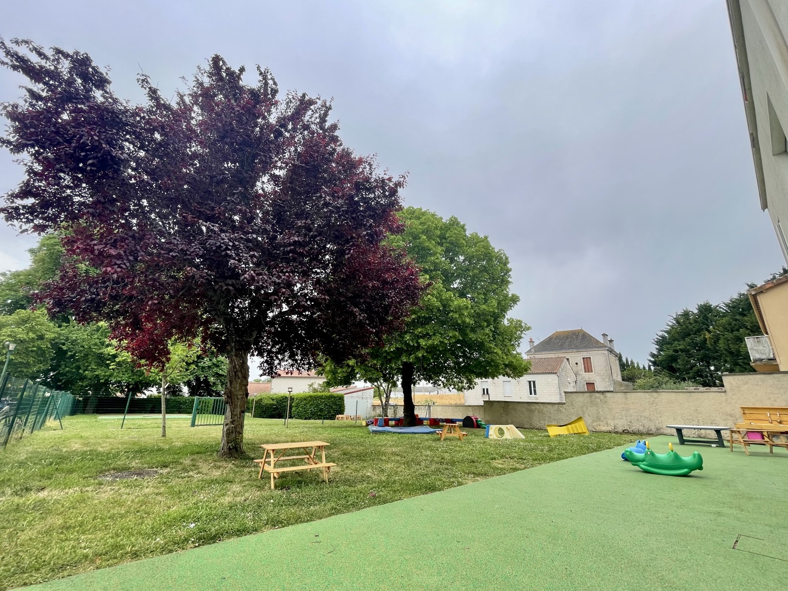 Extérieur de la crèche